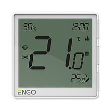 EONE-230W - Інтернет-термостат прихованого монтажу ZigBee 3.0, жив. 230В (білий)