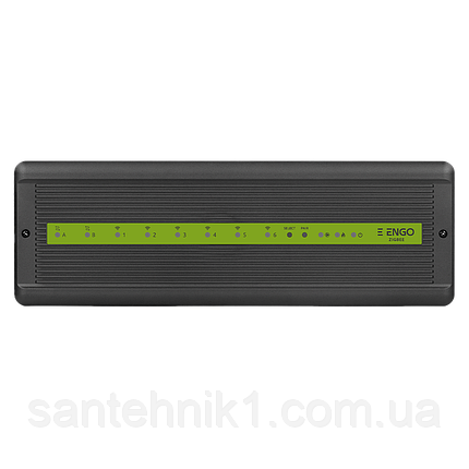 ECB62-ZB - Центр комутації на 8 зон, комбінований (6 зон ZigBee + 2 дротові, 230В), фото 1