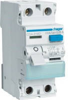УЗО 16A 30mA 6kA тип A 2 полюси CD216J Hager