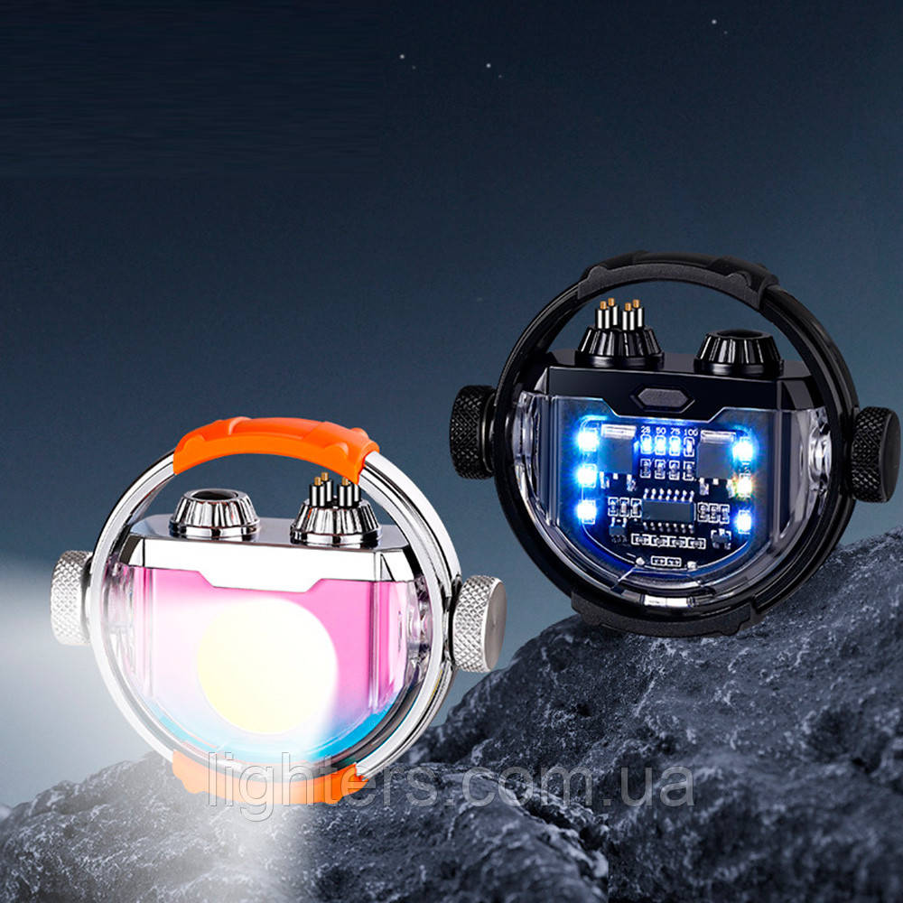 Запальничка usb спінер з ліхтариком у подарунковому пакованні LG-760, фото 1