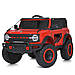 Дитячий електромобіль Джип Bambi Racer M 5029EBLR 4 мотори 35 W, 1 акумулятор 12V11AH, музика, світло, фото 3
