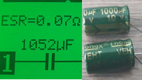 EK 999 10 мкФ В конденсатор електролітичний 1000 мкф
