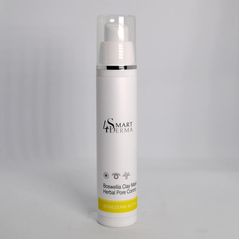 Smart4Derma Acne Derm Active Boswellia Clay Mask Порозвужувальна себорегулююча маска "Босфелія", 50 мл