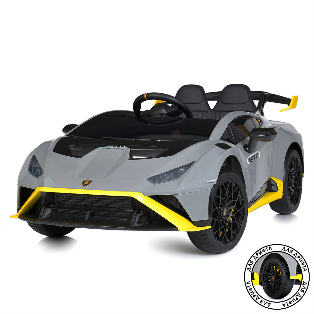 Дитячий електромобіль Lamborghini M 5034EBLR дрифт кар з музикою і світлом, фото 1