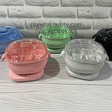 Воскоплав баночний із силіконовою чашею, 400 мл, білий, фото 3