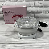 Воскоплав баночний із силіконовою чашею, 400 мл, білий, фото 2