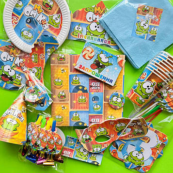 "Ам Ням" - Набір Прикрас на 8 персон + серветки (97 елементів декора)