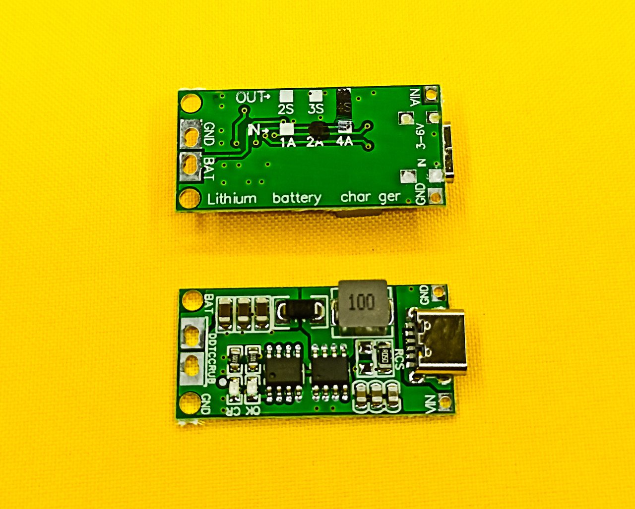 Підвищуючий модуль заряду Li-Ion, 4S 2A TYPE-C