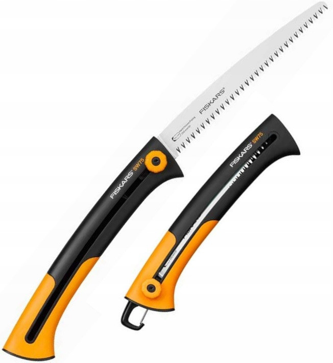 Садовая Пила складная Fiskars "SW75" (123880/1000614) Нержавеющая сталь - фото 1 - id-p1271888688