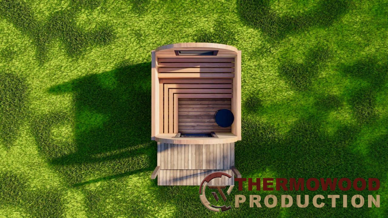 Модульная баня от производителя Thermowood Production фото
