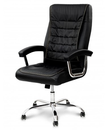 Крісло комп'ютерне Турбо Мікс меблі, колір чорний