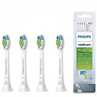 Змінні насадки для електричної зубної щітки Philips Sonicare W2 Optimal White 4 шт Білі