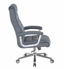 Крісло комп'ютерне Паскаль Мікс меблі, колір сірий, фото 3