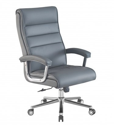 Крісло комп'ютерне Паскаль Мікс меблі, колір сірий