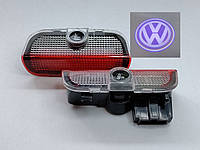 Светодиодная штатная подсветка на двери автомобиля с логотипом Volkswagen Passat, Golf 5 6 7, Jetta, touareg