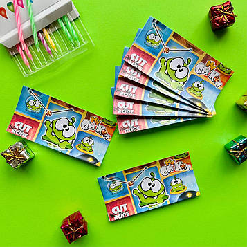 "Ам Ням" - Наліпка на Пляшку 12*6 см