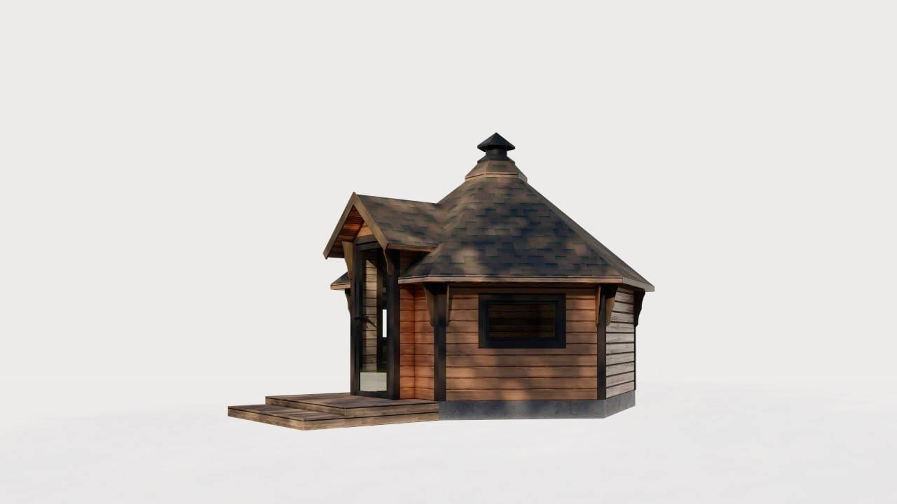 Модульная баня от производителя Thermowood Production фото