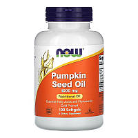 Масло из тыквенных семян NOW Pumpkin Seed Oil (100 капс)