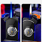 Подарункова запальничка дворежимна з годинником LG-757, фото 3