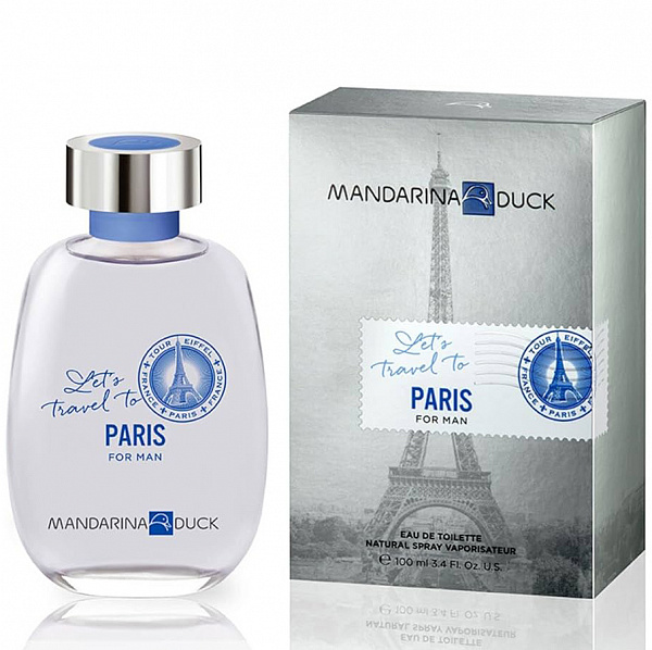 Туалетна вода Mandarina Duck Let's Travel To Paris For Man для чоловіків — edt 100 ml