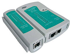 Тестер RJ45 LAN крученої пари RJ-45 RJ-11 RJ-12