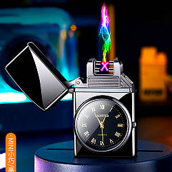 Запальничка usb з годинником у подарунковій упаковці LG-754