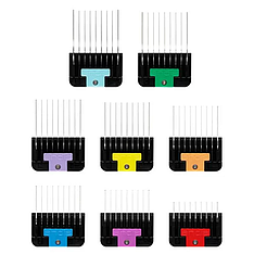 Сталеві насадки на машинку для стрижки собак Andis Universal Stainless Steel Combs 8-Piece Set  (AN 24625)