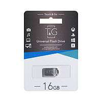 Флеш память TG USB 2.0 16GB Metal 107 Steel BX, код: 7698295