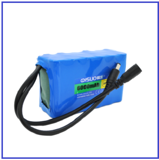 Акумуляторна батарея літієва QiSuo 24V 6Ah з елементами Li-ion 18650 (112x38x70)