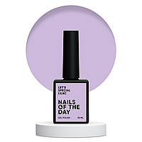 NAILSOFTHEDAY Let s special Lilac особый сиреневый/лиловый гель лак для ногтей, перекрывающийся в один слой,
