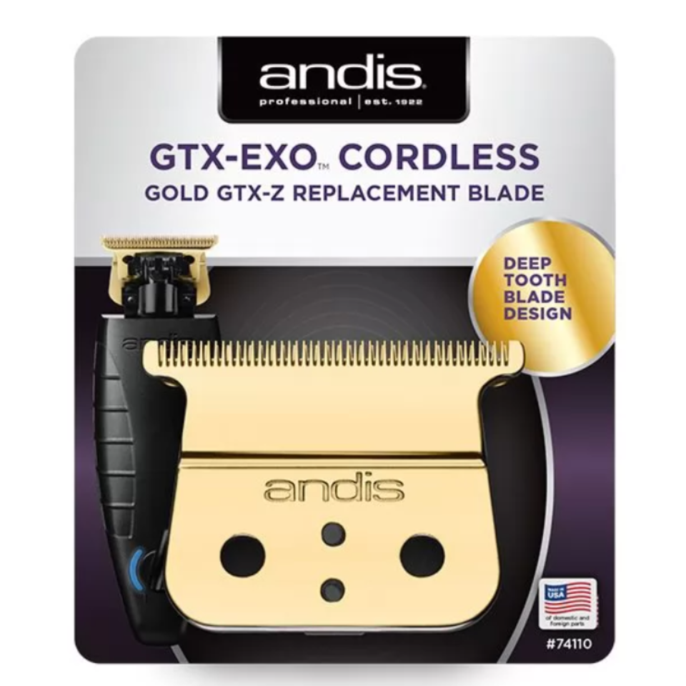 Ножовий блок на тример для стрижки Andis GTX-EXO Cordless Gold GTX-Z Replacement Blade (AN 74110)