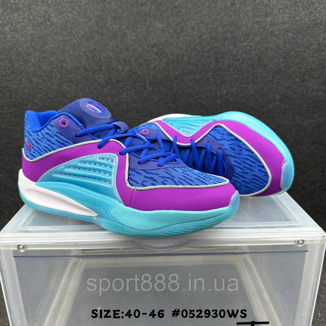 Баскетбольні кросівки Nike KD 16 "Ready Play" фантамін сині з блакитним чоловічі