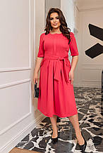 Стильна жіноча сукня, тканина "Костюмна" 46, 48, 50, 52, 54 розмір 46