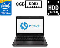 Ноутбук HP ProBook 6470b/14 TN(1366x768)/Intel Core i5-3340M 2.70GHz/8GB DDR3/HDD 320GB/Intel HD Graphics