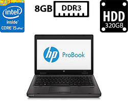 Ноутбук HP ProBook 6470b/14”TN(1366x768)/Intel Core i5-3340M 2.70GHz/8GB DDR3/HDD 320GB/Intel HD Graphics