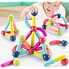 Магнітний конструктор 26 паличок 10 кульок SKY Magnetic Sticks, фото 4