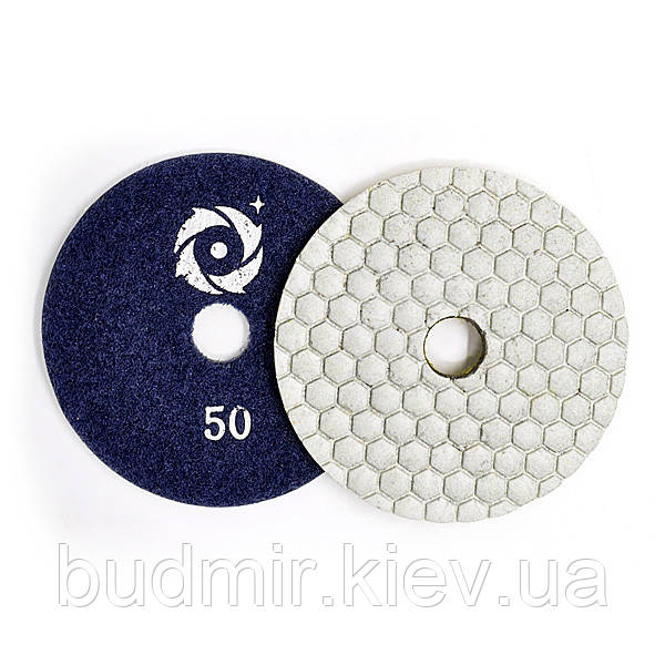 Алмазний шліфувальний круг (Черепашка) D-100, P-50 Концентрація алмазного порошку 17%, фото 1