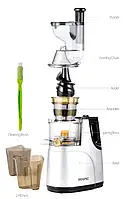 Соковыжималка для помидоров ROSPEC slow juicer Соковыжималки шнековые (Соковыжималки универсальные) AMZ