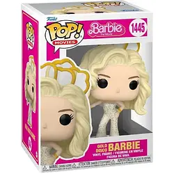 Барбі фігурка Funko POP фанко поп Золота Дискотека Барбі Barbie the Movie Gold Disco Barbie ігрова вінілова фігурка