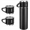 Термос + 3 чашки Vacuum Bottle 500 мл, фото 2