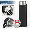 Термос + 3 чашки Vacuum Bottle 500 мл, фото 5