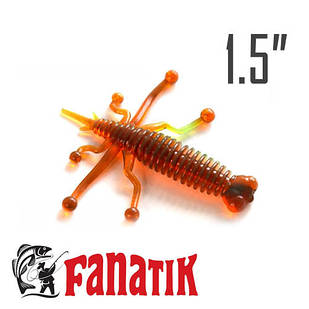 PAVUK 1.5<unk> (38 мм) 6 шт. Силикон Fanatik 027