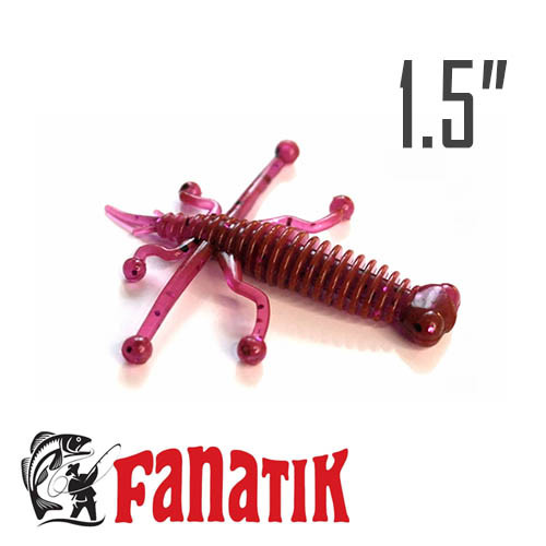 PAVUK 1.5| (38 мм) 6 шт. Силікон Fanatik 121