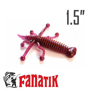 PAVUK 1.5| (38 мм) 6 шт. Силікон Fanatik 121