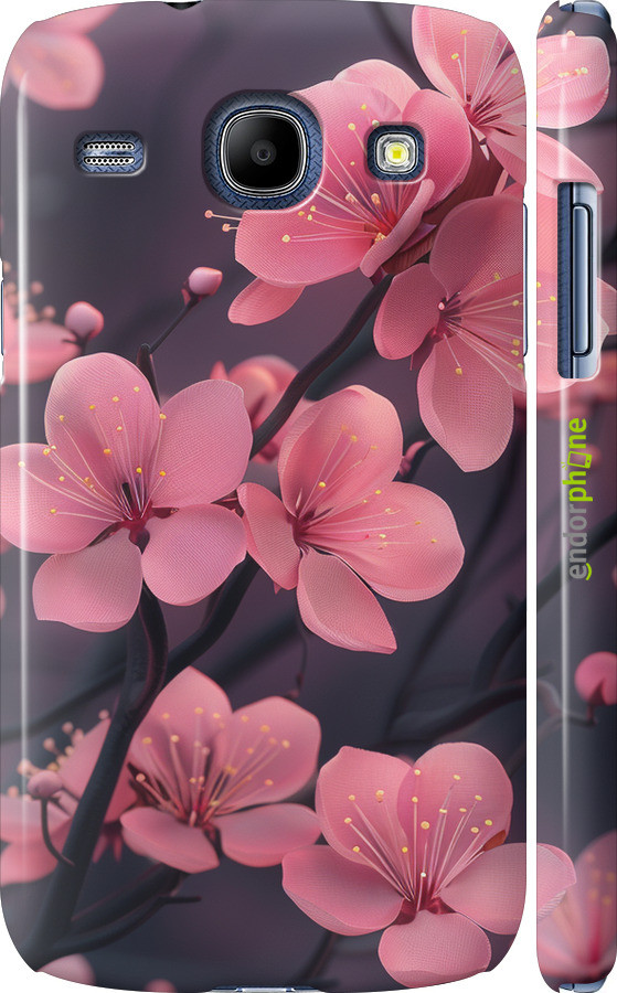 Чохол на Samsung Galaxy Core i8262 Пурпурова сакура "6075c-88-70447"