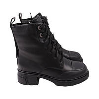 Ботинки женские Molka черные натуральная кожа 309-24ZHC 38 UL, код: 8333323