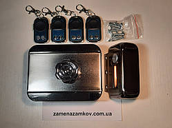 Замок-невидимка з 4-ма пультами H-206D электромеханічний замок з пультом дистанц.управління (оновлений)