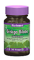 Экстракт Листьев Гинкго Билобы, Bluebonnet Nutrition, 30 гелевых капсул DH, код: 2337419