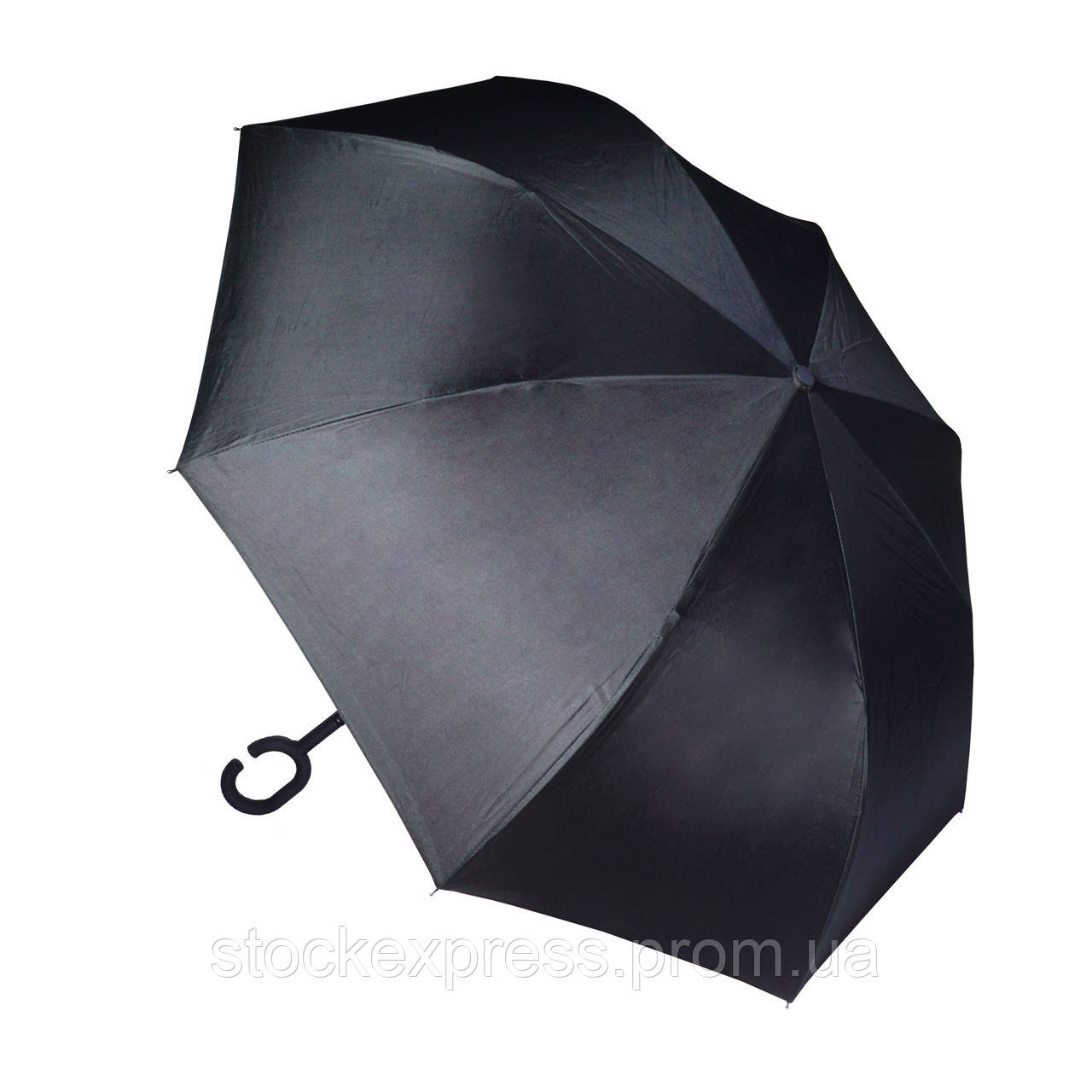 Зонтик одноцветный UP-brella зонт наоборот Коричневый SE, код: 7953610 - фото 4 - id-p2169049415