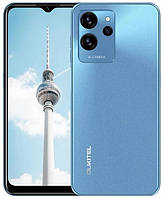 Смартфон Oukitel C32 Sky Blue, 2 Nano-SIM, 6.5' (1600х720) IPS, Unisonic Tiger T606 (8х1.6 GHz), RAM 8GB, ROM